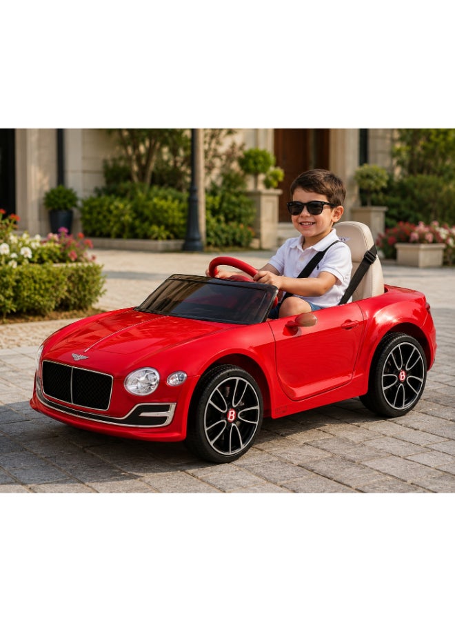 BENTLEY Licensed Bentley Kids Electric Ride-On Convertible Car with Dual Motor, EVA Seat & Remote Control - Image 3