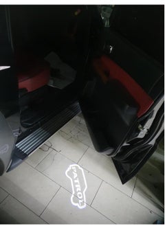 Vierex Nissan Patrol Super Safari Y61 Welcome Door Logo Light Special Design For VTC Group Y61 Accessories No-Fade Glass Lens HD Projector Light 2pc Set  - Image 2