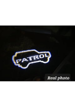 Vierex Nissan Patrol Super Safari Y61 Welcome Door Logo Light Special Design For VTC Group Y61 Accessories No-Fade Glass Lens HD Projector Light 2pc Set  - Image 5