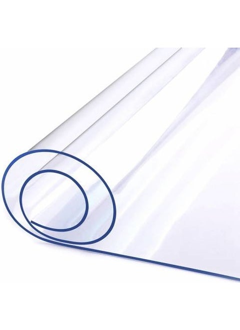 Transparent Thick Tablecloth 1.4 mm (ODORLESS) (REAL THICKNESS) Cover Protector