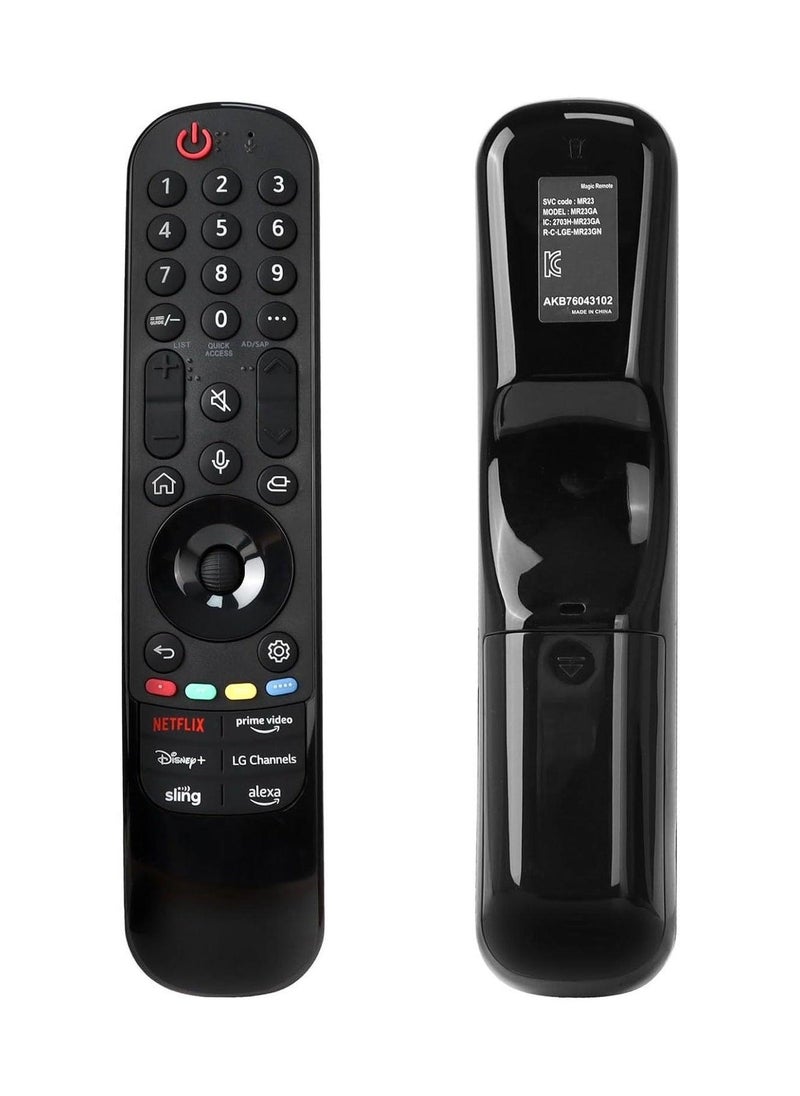 Anmi MR23 Replacement Magic Remote Control for LG-TV-Remote Compatible for All LG with Voice Function Smart OLED QNED UHD 4K 8K TVs - Image 1