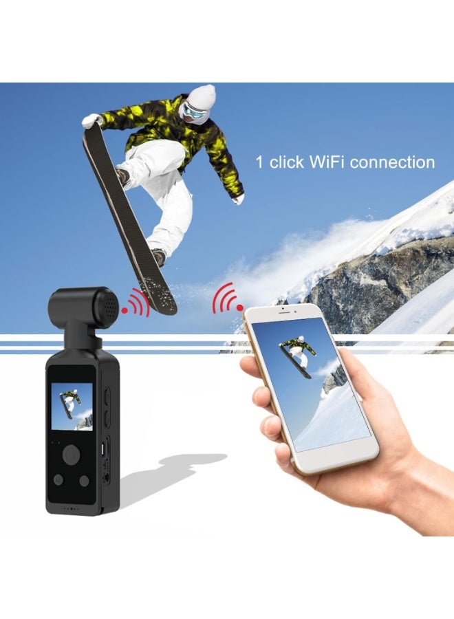 Generic 4K HD Pocket Action Camera – 16MP Waterproof Sports Cam (30m/98ft) with 3" LCD, 270° Rotatable Wide Angle Lens, Built-in WiFi, Vlogging & Underwater Camera - Image 3