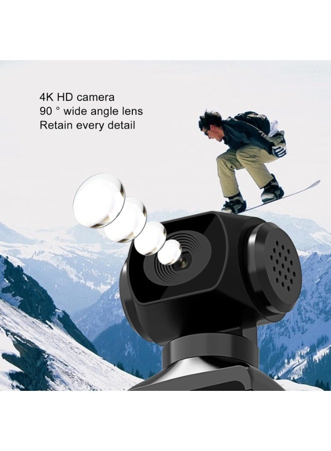 Generic 4K HD Pocket Action Camera – 16MP Waterproof Sports Cam (30m/98ft) with 3" LCD, 270° Rotatable Wide Angle Lens, Built-in WiFi, Vlogging & Underwater Camera - Image 4