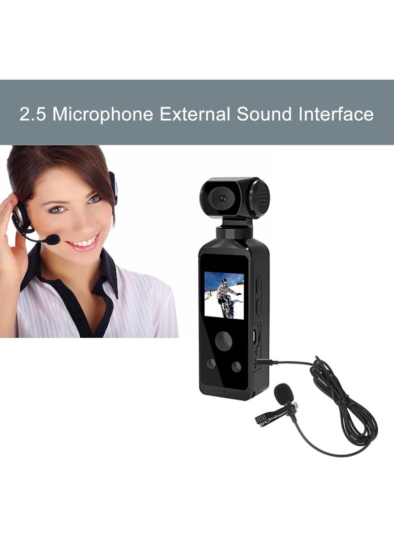 Generic 4K HD Pocket Action Camera – 16MP Waterproof Sports Cam (30m/98ft) with 3" LCD, 270° Rotatable Wide Angle Lens, Built-in WiFi, Vlogging & Underwater Camera - Image 5