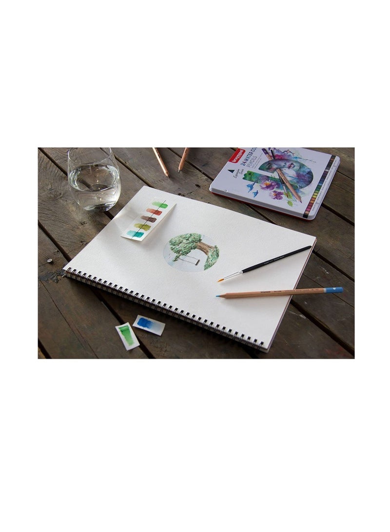 بروينزيل برونزيل اكسبرشن مجموعة من 24 قلم ألون مائية - Image 2