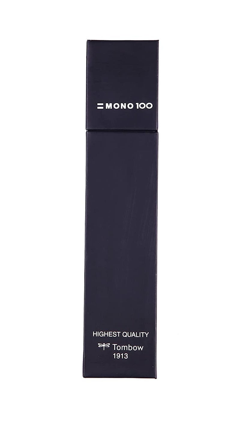 Tombow MONO 100 Drawing Pencil (6B, 5B, 4B, 3B, 2B, B, HB, F, H, 2H, 3H, 4H) -12 Assorted Pencils - Image 1