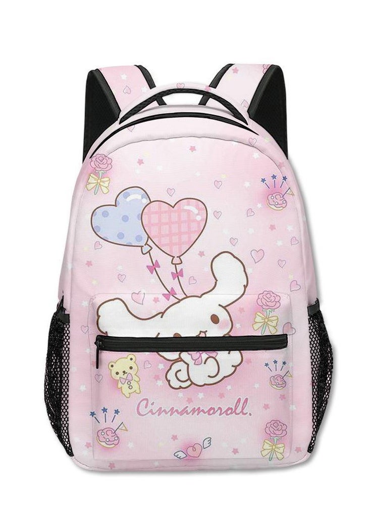 Sanrio - 【 School Season 】Cinnamoroll Student Children's School bag Cartoon Backpack Back-to-school Essential 14 Inch Laptop Backpack Children's Travel Backpack Leisure Backpack Various Styles - Image 1