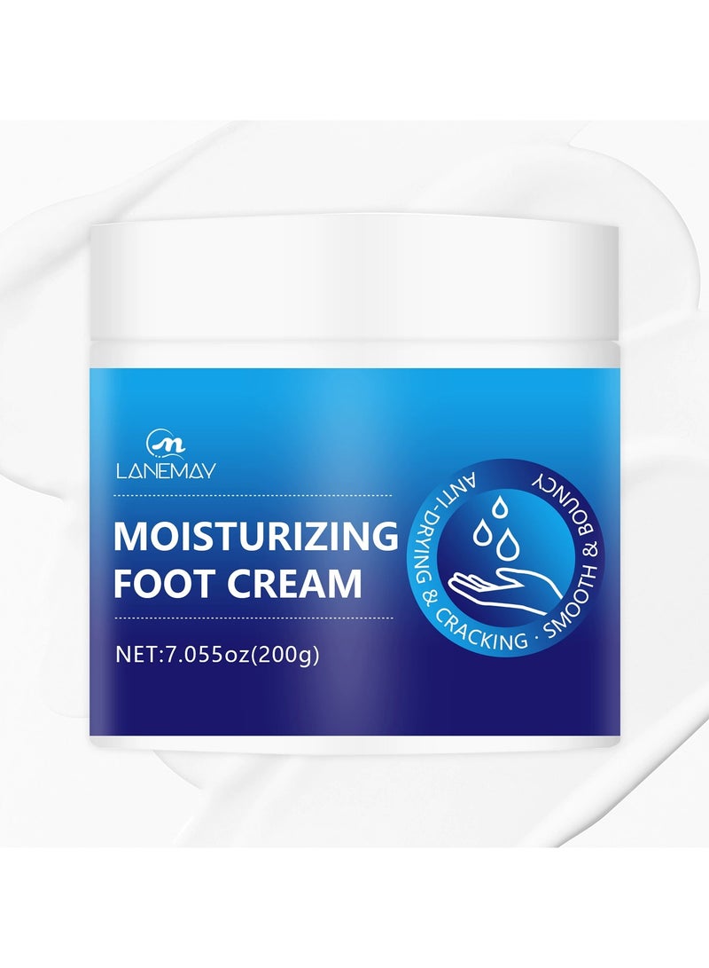 LANEMAY Foot Cream – Anti-Crack Hydrating Moisturizing Heel Softening Cream, Nourishing Skin Care for Dry Feet - Image 1