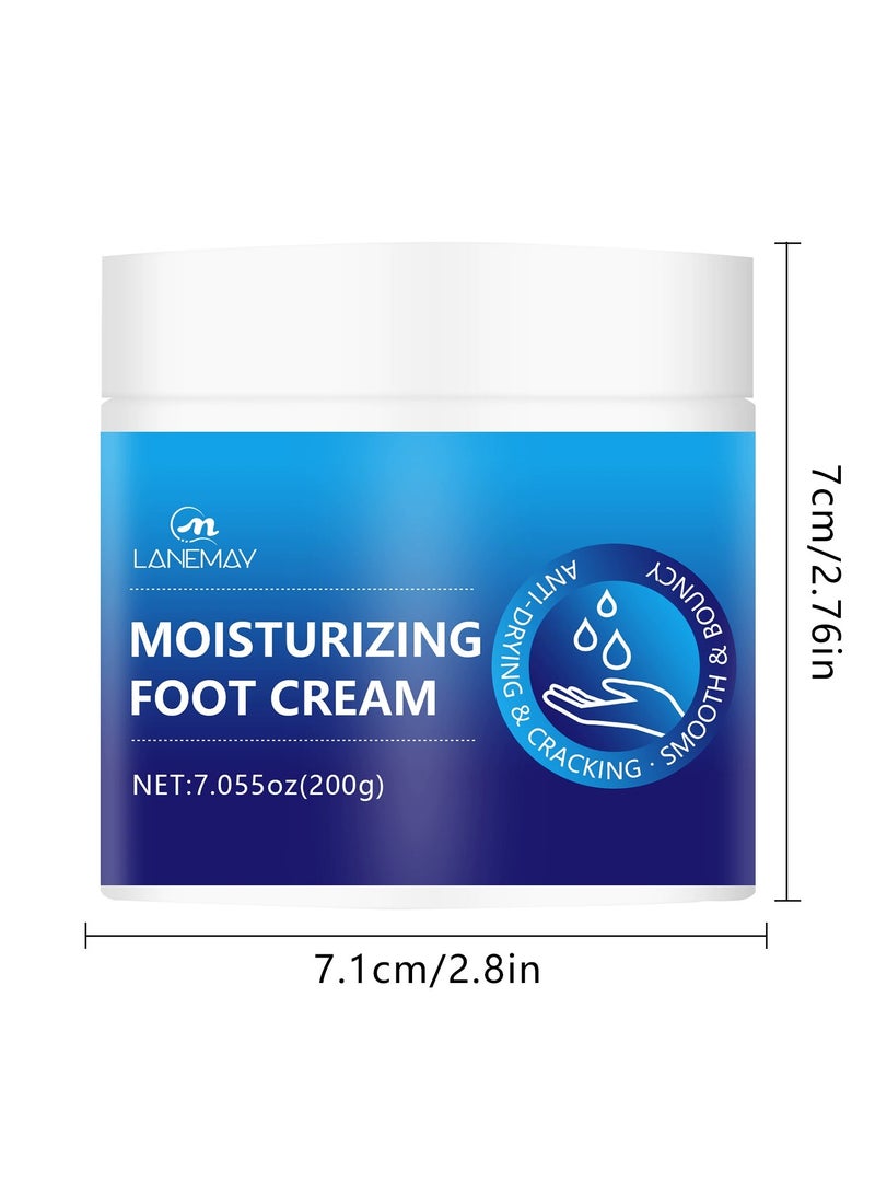 LANEMAY Foot Cream – Anti-Crack Hydrating Moisturizing Heel Softening Cream, Nourishing Skin Care for Dry Feet - Image 3