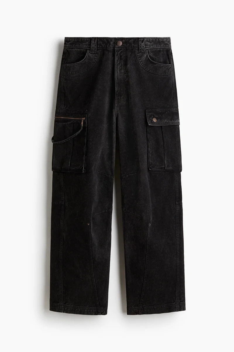 H&M Loose Cargo Jeans