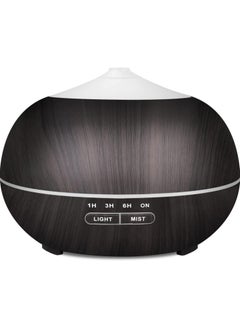 Essential Oil Diffuser Humidifier for Home: 400ml Aroma Air Oils Diffusers for Large Room - Ultrasonic Aromatherapy Vaporizer Cool Mist Humidifiers with LED Light for Bedroom