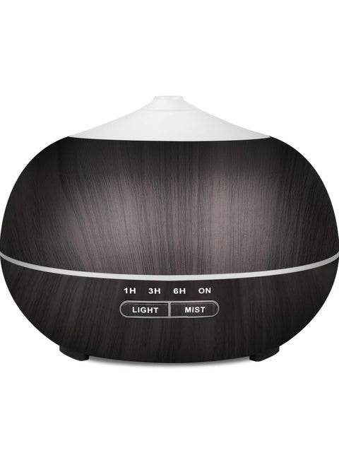 Essential Oil Diffuser Humidifier for Home: 400ml Aroma Air Oils Diffusers for Large Room - Ultrasonic Aromatherapy Vaporizer Cool Mist Humidifiers with LED Light for Bedroom