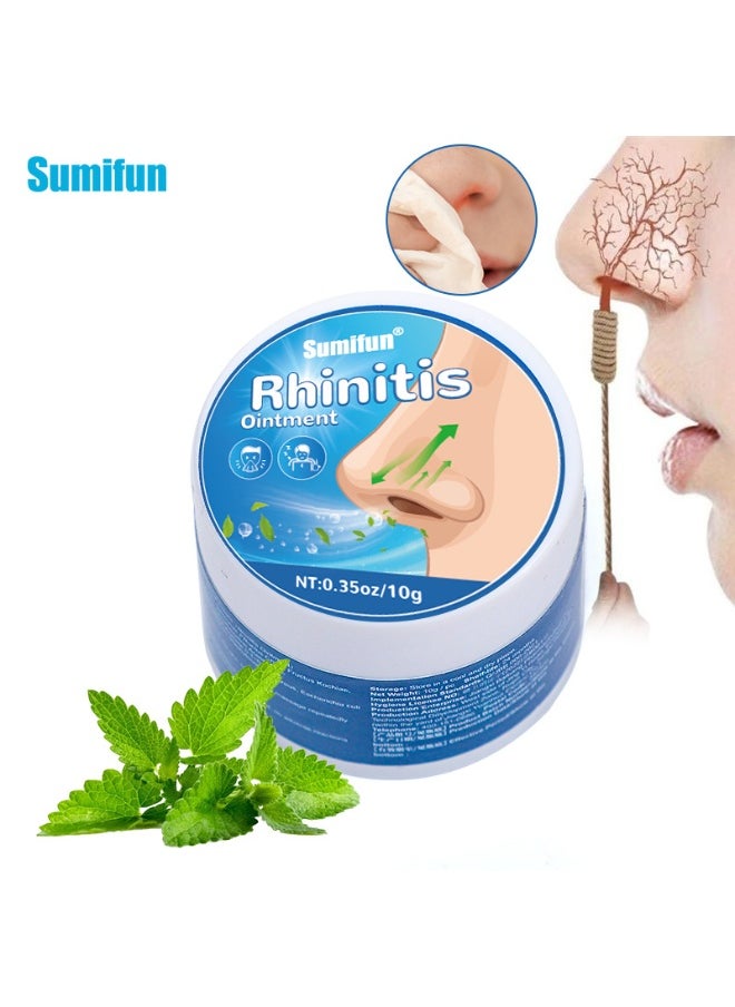 Sumifun Rhinitis Ointment for Relieve Rhinitis,Allergies and Sneezing  - Image 1