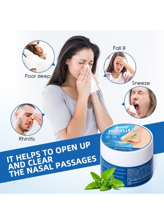 Sumifun Rhinitis Ointment for Relieve Rhinitis,Allergies and Sneezing  - Image 2