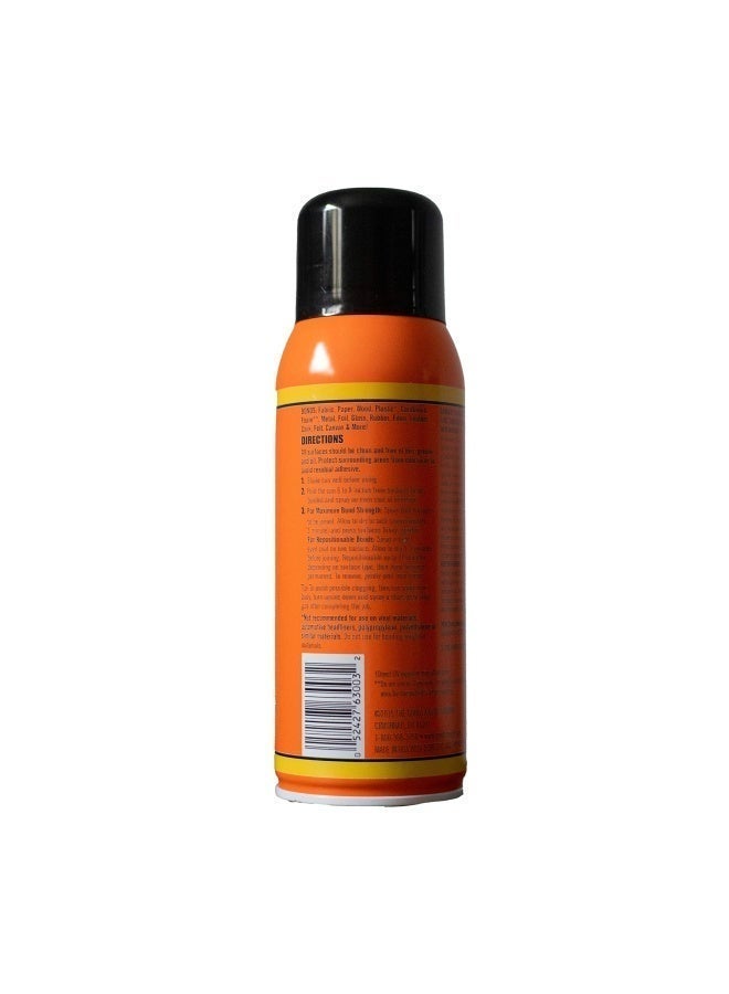 Gorilla Heavy Duty Spray Adhesive, Multipurpose and Repositionable, 11 Ounce, Clear, (Pack of 1) - Image 2