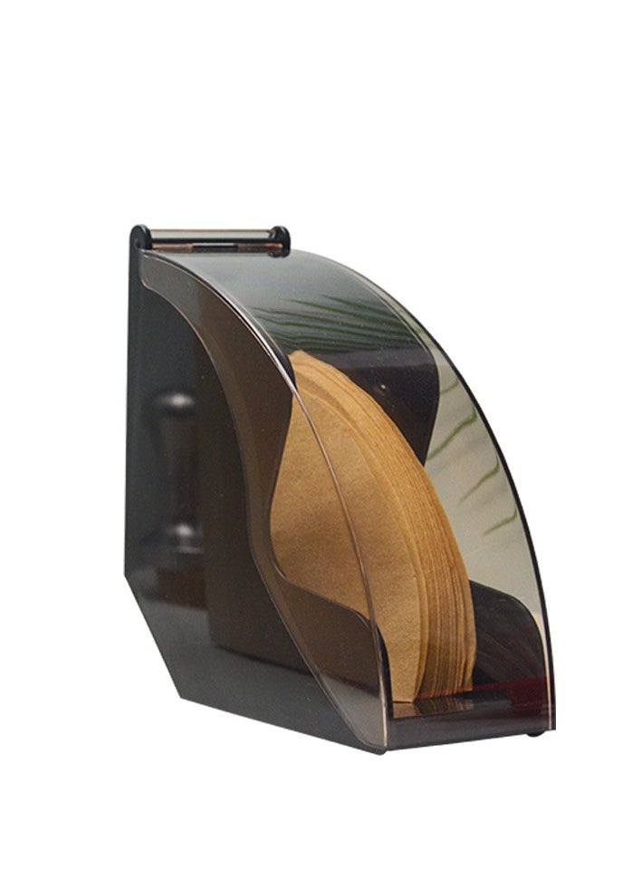 Excellent Solid Wood Acrylic Filter Paper Holder With Cover Filter Paper Holder Filter Paper Storage Box 