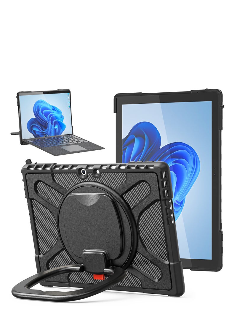 Microsoft Surface Pro 9 13.0-inch rugged case released in 2022, heavy-duty shockproof case with swivel handle, support keyboard attachment interface - Image 1