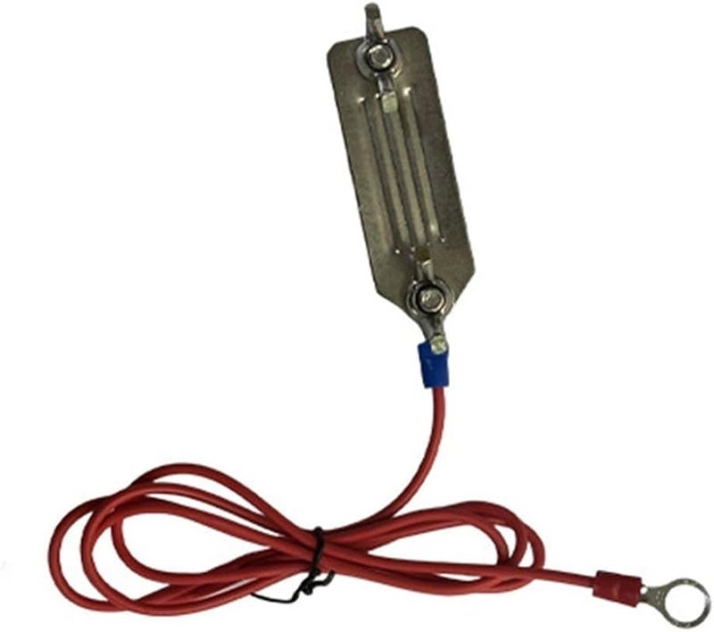 Stainless Steel Electric Fence Tape Connector with Adjustable Spacer for Livestock - Image 1