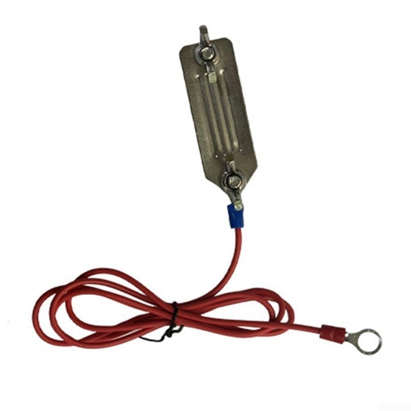 Stainless Steel Electric Fence Tape Connector with Adjustable Spacer for Livestock - Image 2