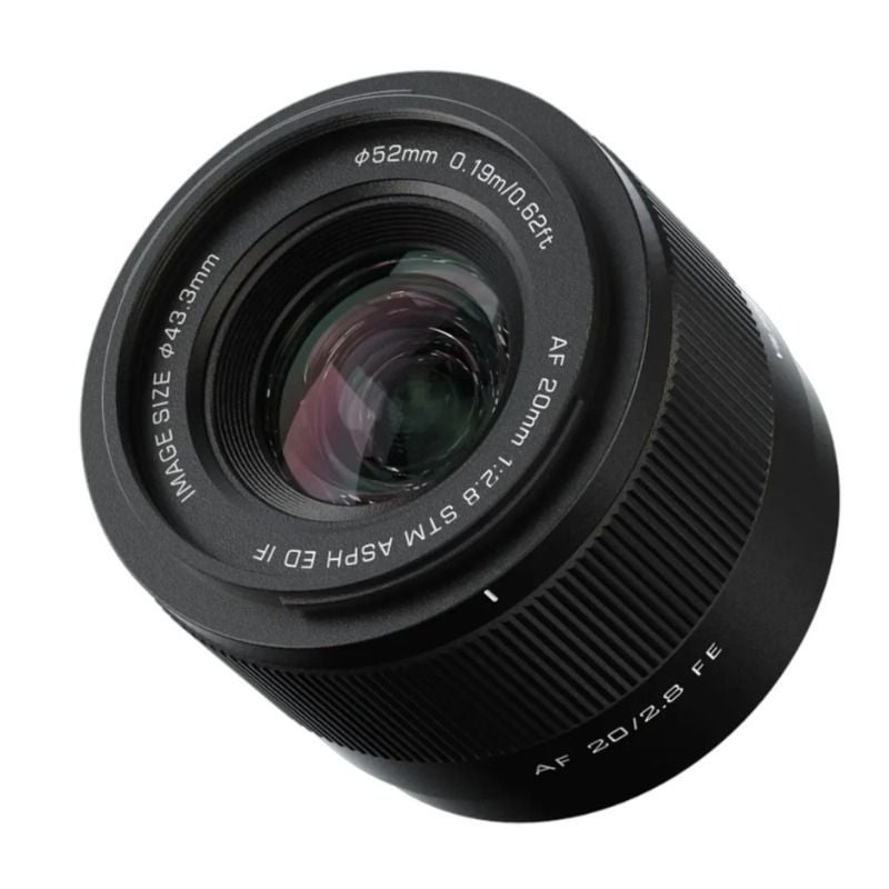 Viltrox 20mm F2.8 Full-Frame Ultra-Wide Autofocus Vlogging Lens for Sony E-Mount A7C A6400 - Image 2