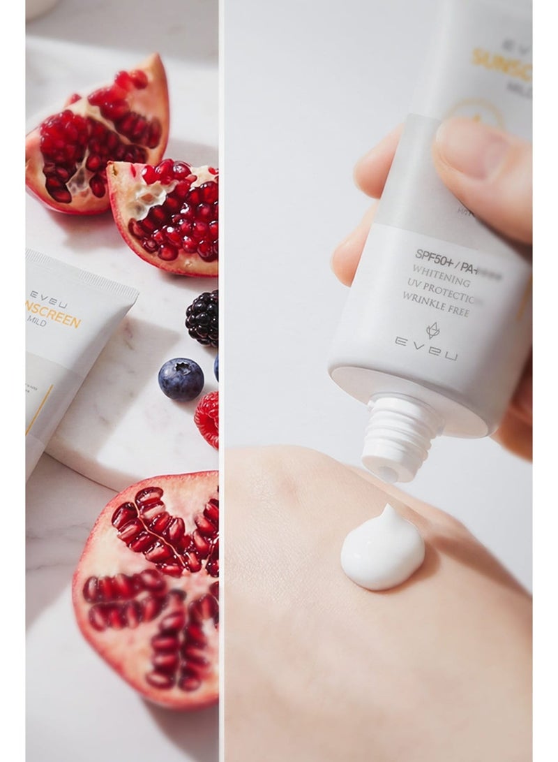 ايفيو واقي الشمس ايفيو الكوري بخلاصة خفيفة - حماية من UVA وUVB بعامل حماية SPF50+/PA+++ - Image 4