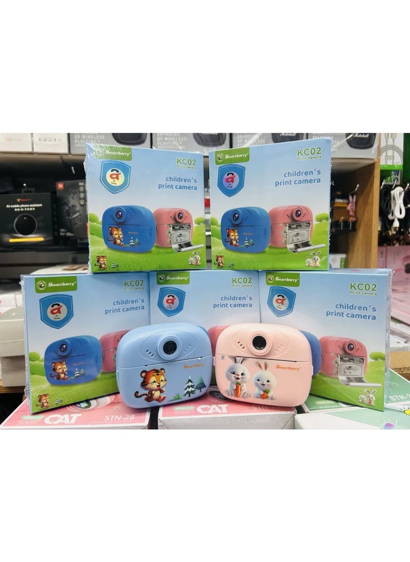Smartbarry Kids Instant Print Camera for Boys and Girls – Digital Camera with Instant Printing, Fun Filters, Stickers & Print Paper – Gift for Toddlers, Children & Teens  - Image 4