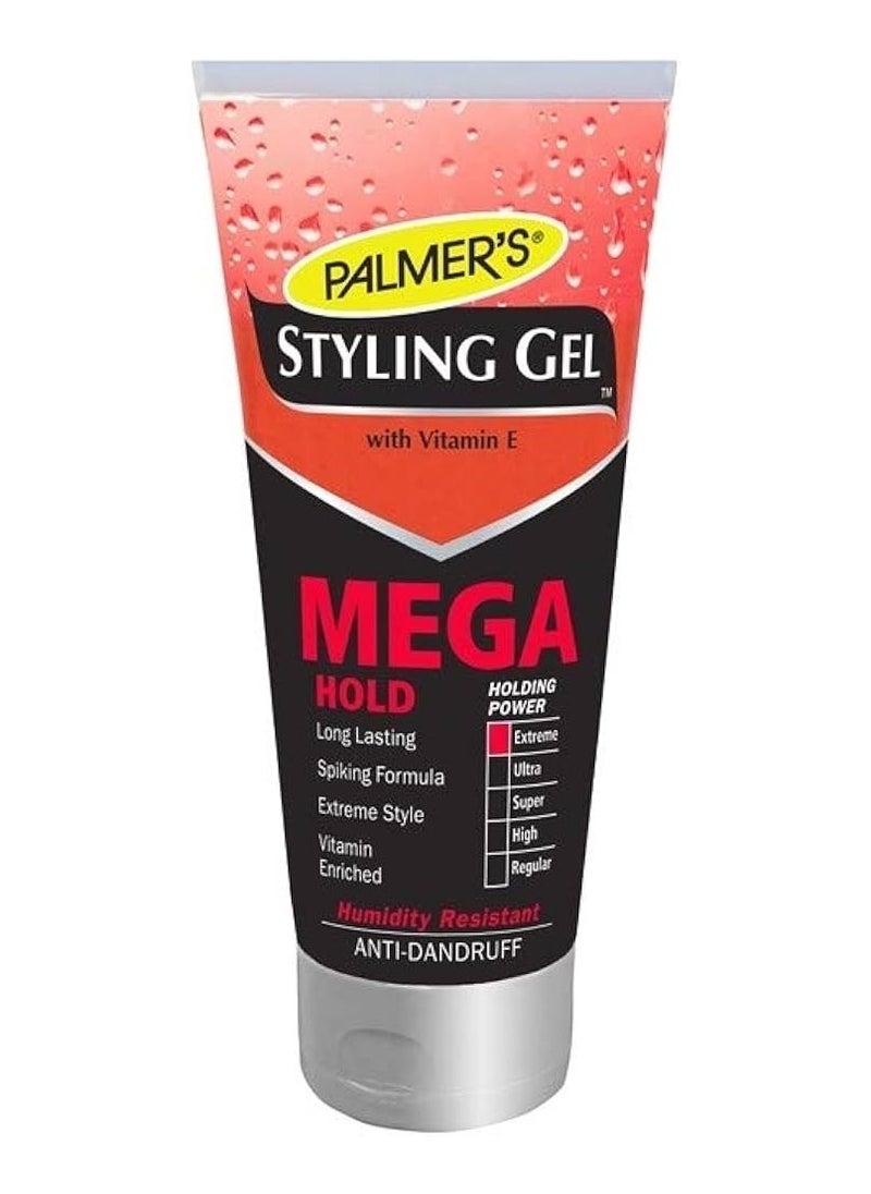 PALMER'S - PALMERS STYLING GEL MEGA HOLD ANTI DANDRUFF 150 ML - Image 1