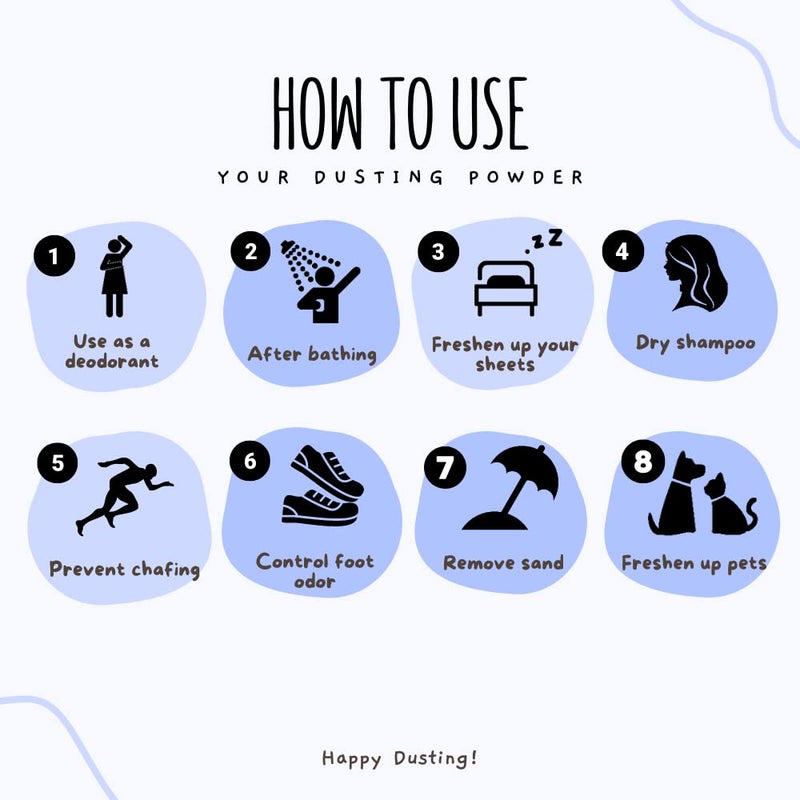 Herb & Root بودرة الجسم المعطرة برائحة الورد خالية من التلك للنساء، بودرة أنثوية، بودرة للجسم، بودرة استحمام، بودرة مضادة للاحتكاك، بودرة للأطفال، 6 أونصات - Image 3