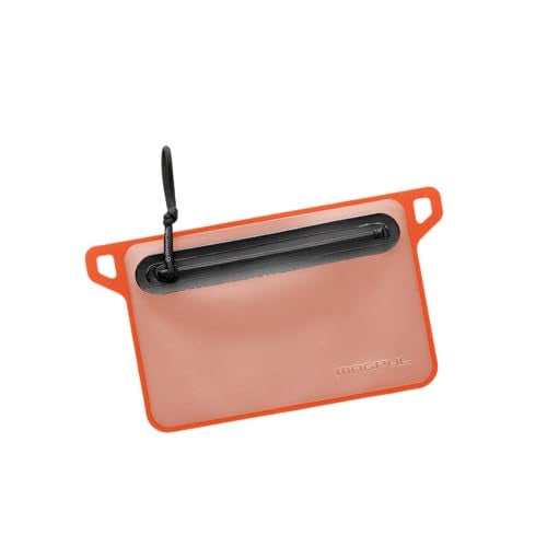 Magpul DAKA Waterproof Window Pouch Zippered Tactical Range Tool and Gear Bag Orange Small - Image 1