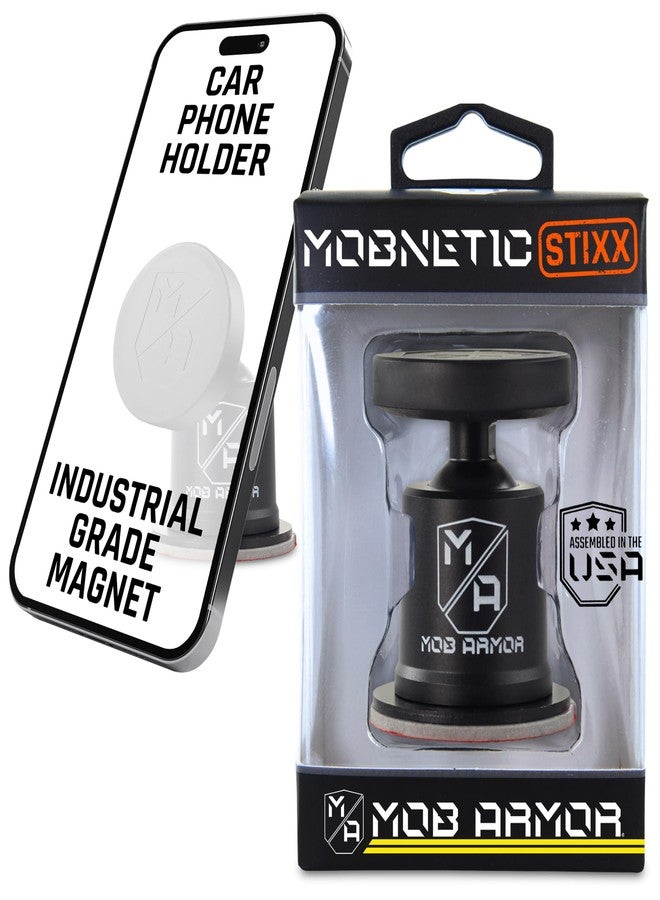 Mob Armor MobNetic Stixx - Phone Holder for Your Car, Magnetic Phone Mount for Trucks, Jeeps, and More - 90º Tilt & 360º Rotation, Compatible with iPhone & Android Smartphones - Image 1