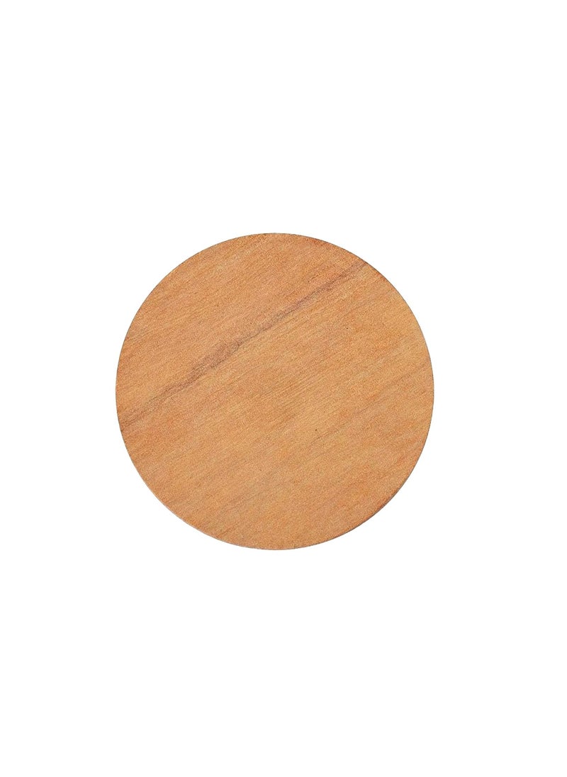 KC PRODUCTS KC PRODUCTS Sandalwood Rubbing Stone Chakla Chandan Pata Board for Grinding Only pata 6 INCH  - Image 1