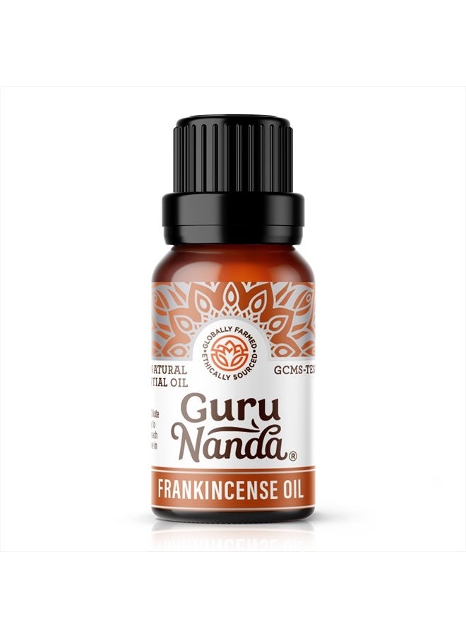 GuruNanda - Frankincense Essential Oil (0.5 Fl oz) - 100% Pure, Natural and Undiluted Diffuser Oil for Aromatherapy, Massages & DIY Recpies - Supports Join Health & Promotes Radiant Skin - Image 1