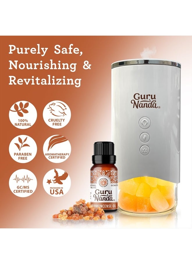 GuruNanda - Frankincense Essential Oil (0.5 Fl oz) - 100% Pure, Natural and Undiluted Diffuser Oil for Aromatherapy, Massages & DIY Recpies - Supports Join Health & Promotes Radiant Skin - Image 1