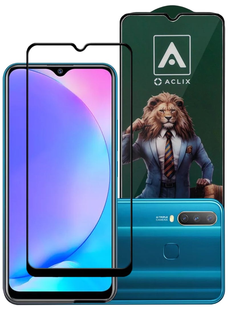 ACLIX Antistatic ESD Dustproof Premium Quality High Definition Tempered Glass Screen Protector Designed For vivo Y17 - Image 1