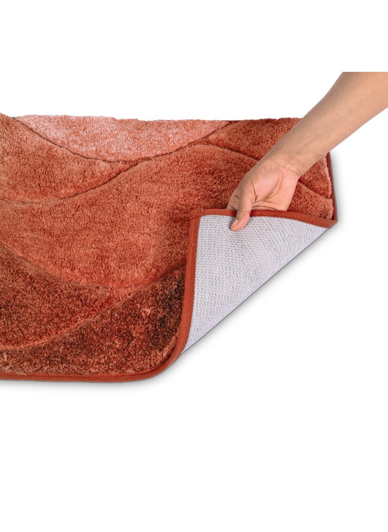 Freelance Freelance Explorer Microfibre Bath Mat Annette Rust - 40 x 60 cm  - Image 3