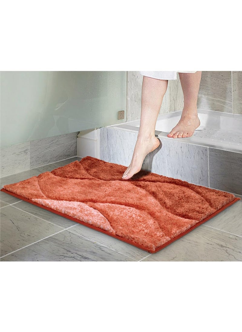 Freelance Freelance Explorer Microfibre Bath Mat Annette Rust - 40 x 60 cm  - Image 2