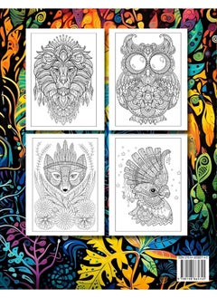 Luna Sparkle Mindfulness Coloring Book for Adults: Amazing Zen and Mandala Animals  - Image 1