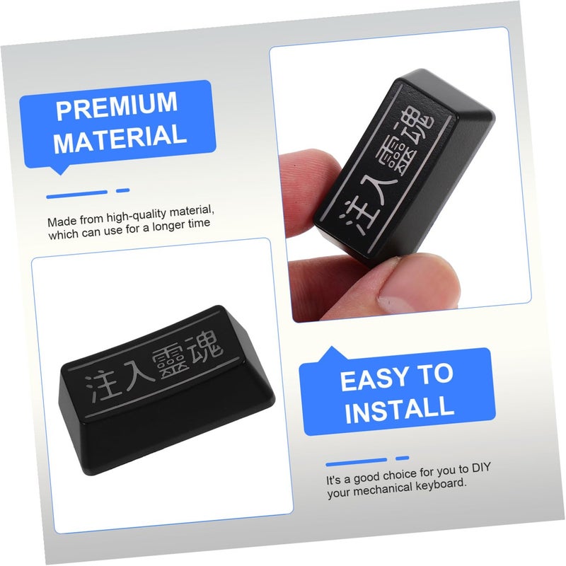 استبدال مفتاح Backspace لمفاتيح الميكانيكية الأسود الشفاف المضيء - Image 4