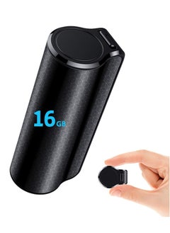 16GB Super Long 500 Hours Recording Capacity, 365 Standby Battery, Audio Sound Recording Continuous Listening Device with Strong Magnetic
