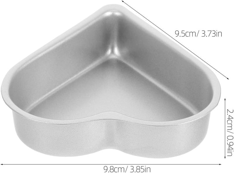 Heart Shaped Cake Mold Heat-resisting Baking Pan Nonstick Pudding Jelly Molds for Oven Use 1pcs Specialty Bakeware for Kitchen Baking - Image 2
