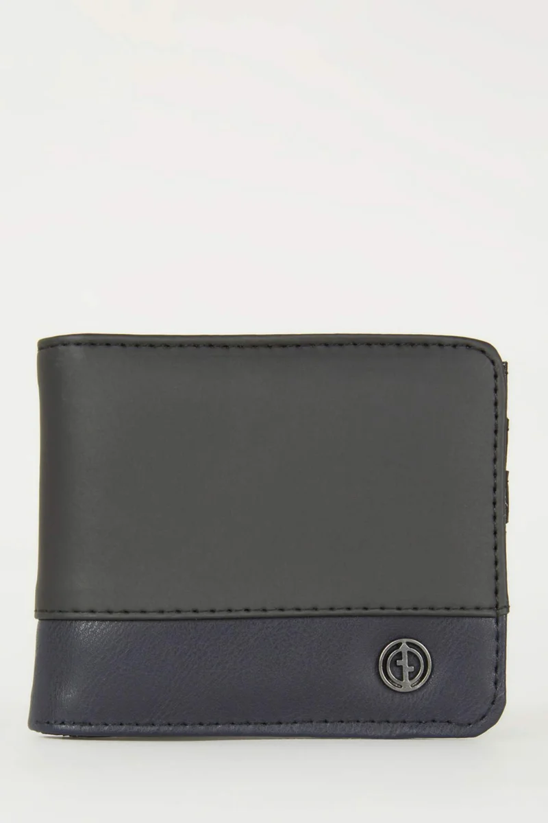 ديفاكتو Man Faux Leather Wallets