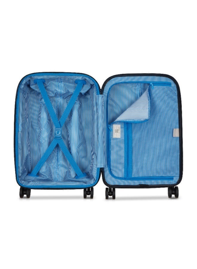 DELSEY Flanerie SE 4-Double Wheel Expandable Cabin Trolly 55cm Black Noir - Image 4