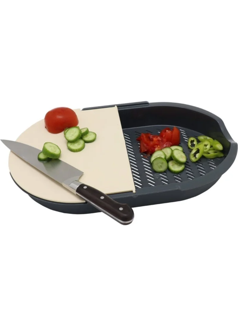 Mc Blue Double Chamber Cutting Board - Cutting Board