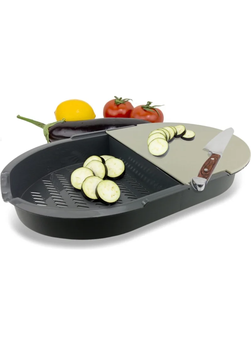 Mc Blue Double Chamber Cutting Board - Cutting Board