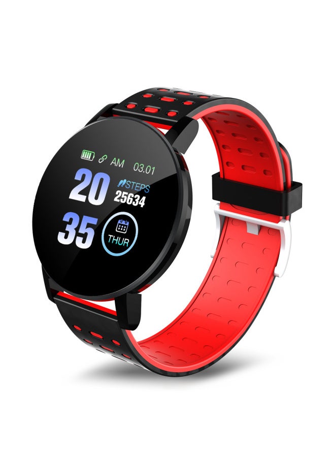 Generic Fashionable Bluetooth Smart Wristband Sport Step Counter Heart Rate Pressure Electronic Fitness Tracker Gift-Color:1.44 Screen Green/FITPRO  - Image 4