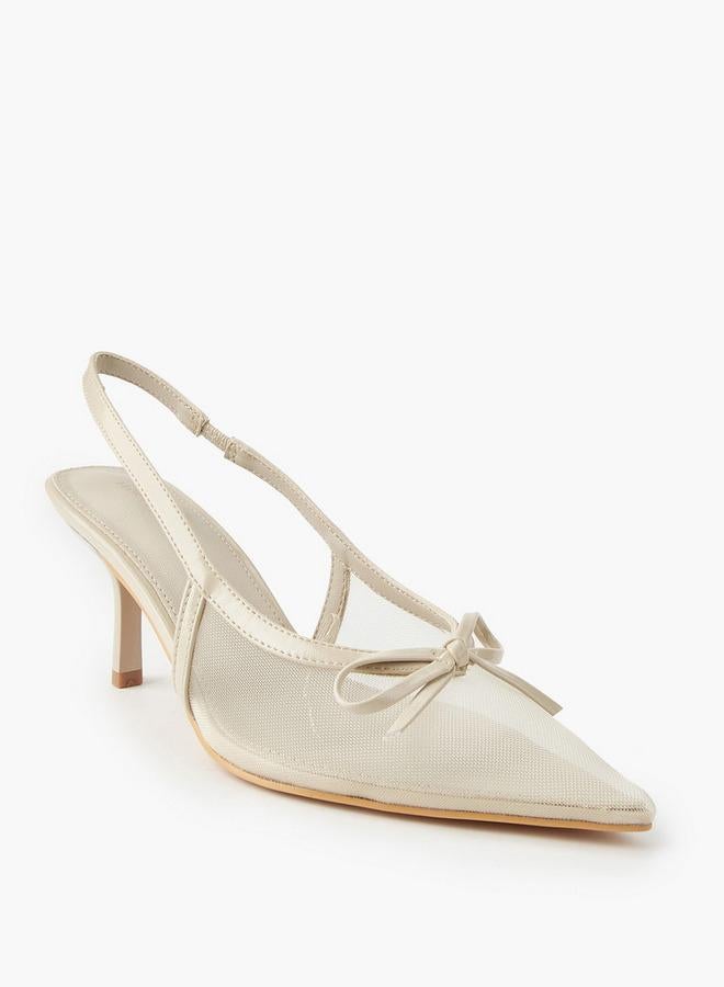 فلورا بيلا من شو إكسبرس حذاء نسائي بكعب خنجر وحزام خلفي - Image 3