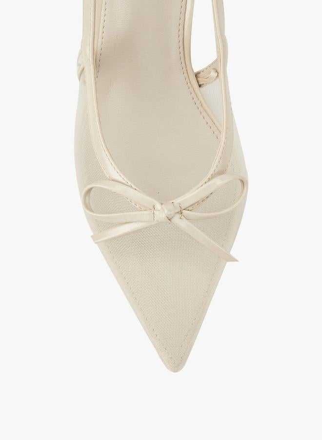 فلورا بيلا من شو إكسبرس حذاء نسائي بكعب خنجر وحزام خلفي - Image 4