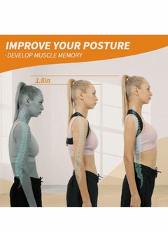 Y&D Posture Corrector for Women and Men, Adjustable Upper Back Brace, Breathable Support Straightener, Providing Pain Relief from Lumbar, Neck, Shoulder, Clavicle, Back(universal Size)  - Image 2