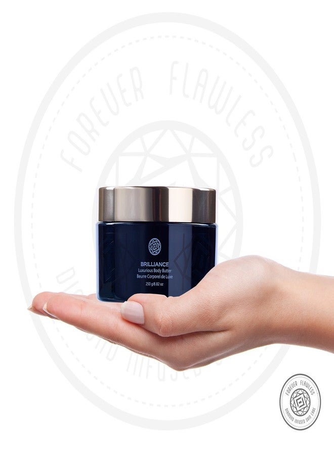 Forever Flawless BRILLIANCE - Diamond Body Butter for Silky Smooth Skin Improve Skin Smoothness and Rejuvenate with Anti Aging Care FF84, (8.82 oz) - Image 2