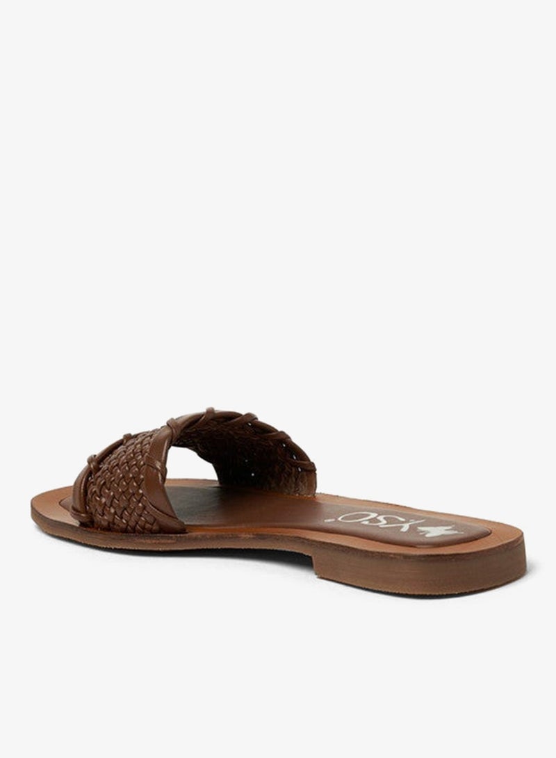 Y.so Women's Flat Slip-On Sandals – Comfortable & Stylish Everyday Footwear - Image 3